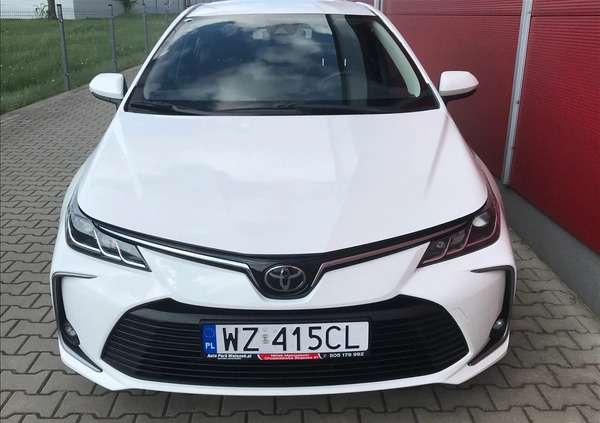 Toyota Corolla cena 75900 przebieg: 79211, rok produkcji 2020 z Lipsk małe 211